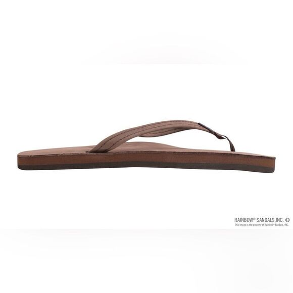 Rainbow Sandals Sing Layer Leather Narrow Strap  Expresso (8.5-9.5) NWT IN PKG - Picture 4 of 9